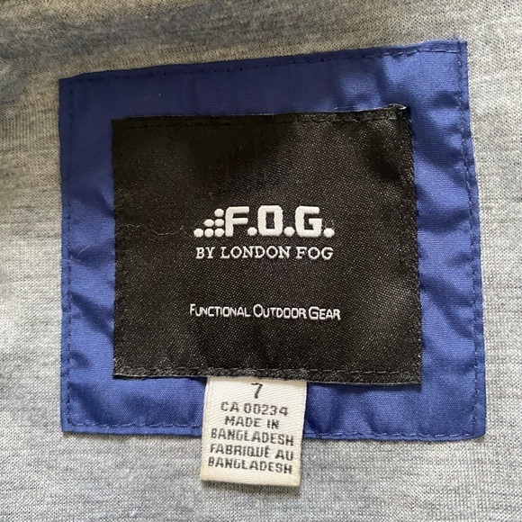 London Fog | Kids rain jacket | size 7 - Picture 4 of 5